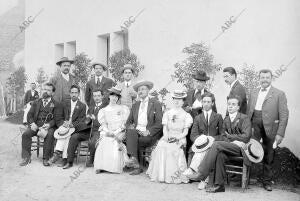 Congreso de las Juventudes Republicanas - Congresistas Italianos Llegados en el...