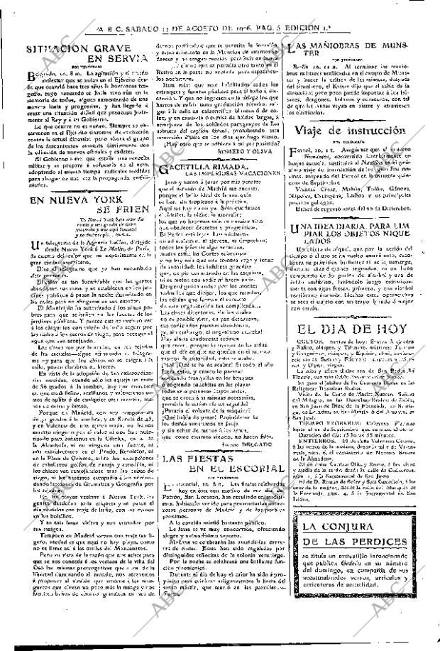 ABC MADRID 11-08-1906 página 5