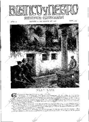 BLANCO Y NEGRO MADRID 11-08-1906 página 3