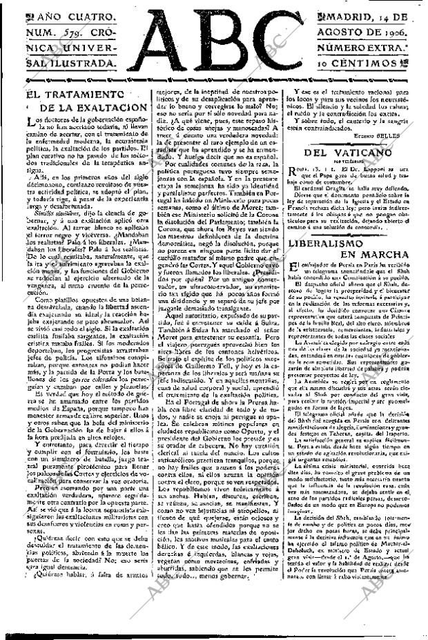 ABC MADRID 14-08-1906 página 3