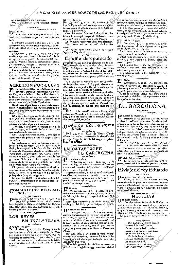 ABC MADRID 15-08-1906 página 11