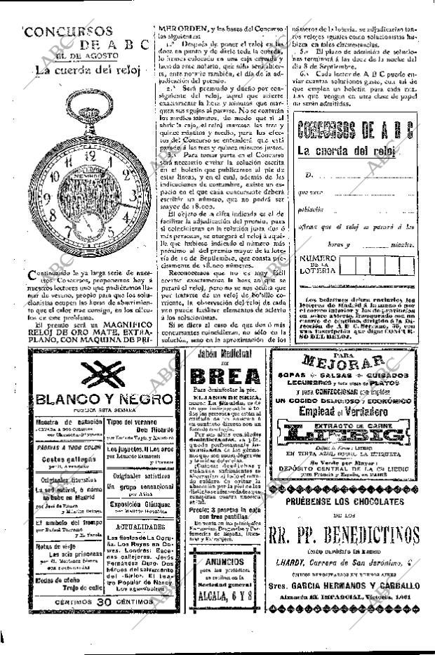 ABC MADRID 17-08-1906 página 16