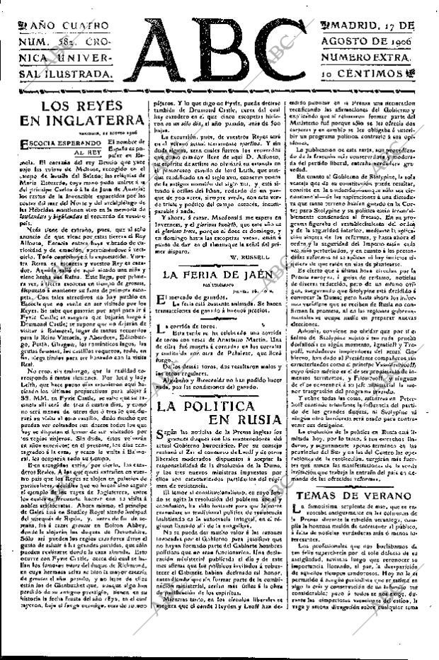 ABC MADRID 17-08-1906 página 3