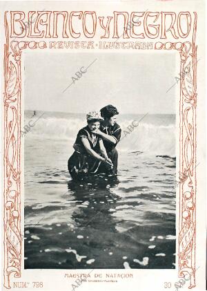 BLANCO Y NEGRO MADRID 18-08-1906 página 1