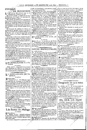 ABC MADRID 19-08-1906 página 4