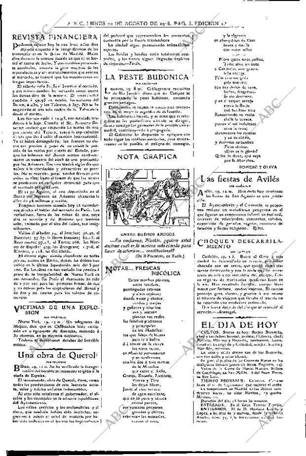 ABC MADRID 20-08-1906 página 5