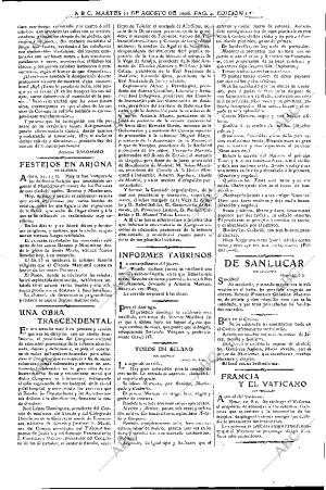 ABC MADRID 21-08-1906 página 2