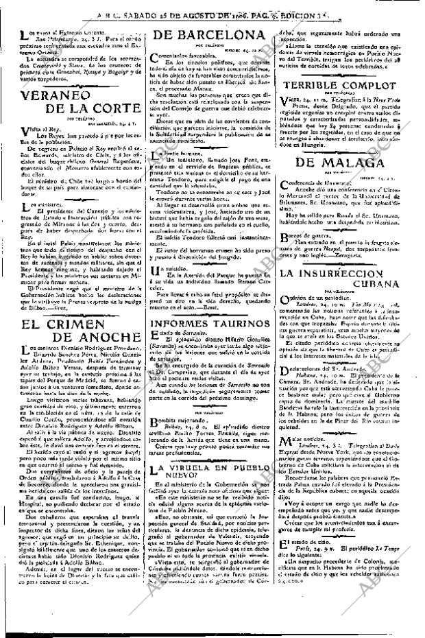 ABC MADRID 25-08-1906 página 9
