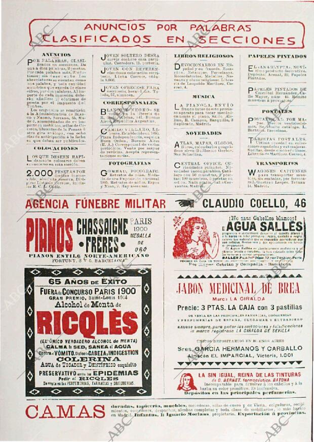 BLANCO Y NEGRO MADRID 01-09-1906 página 2