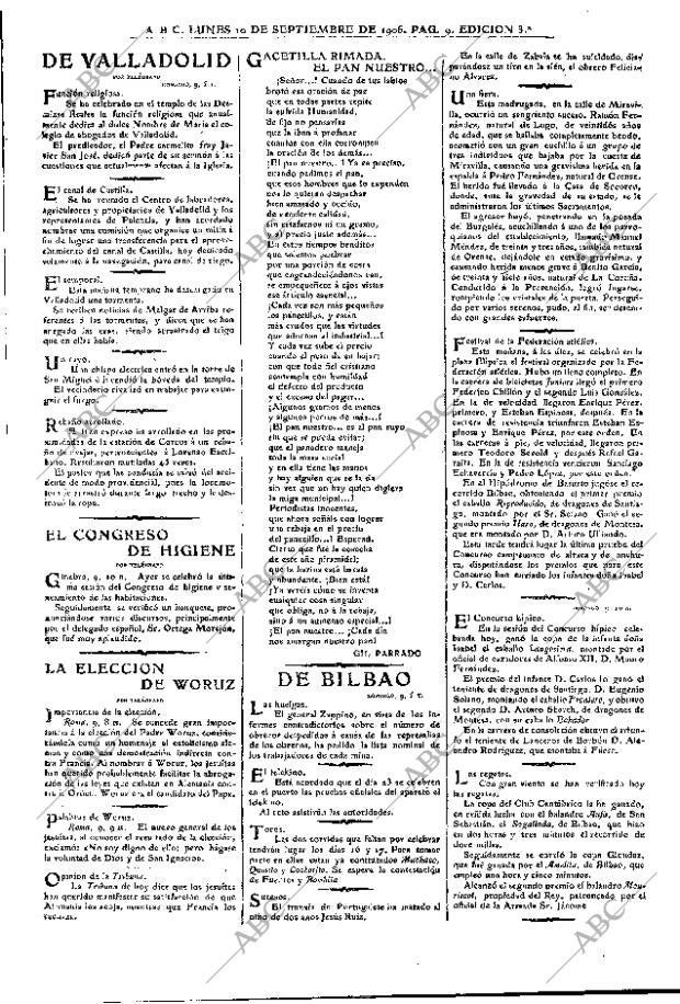 ABC MADRID 10-09-1906 página 9