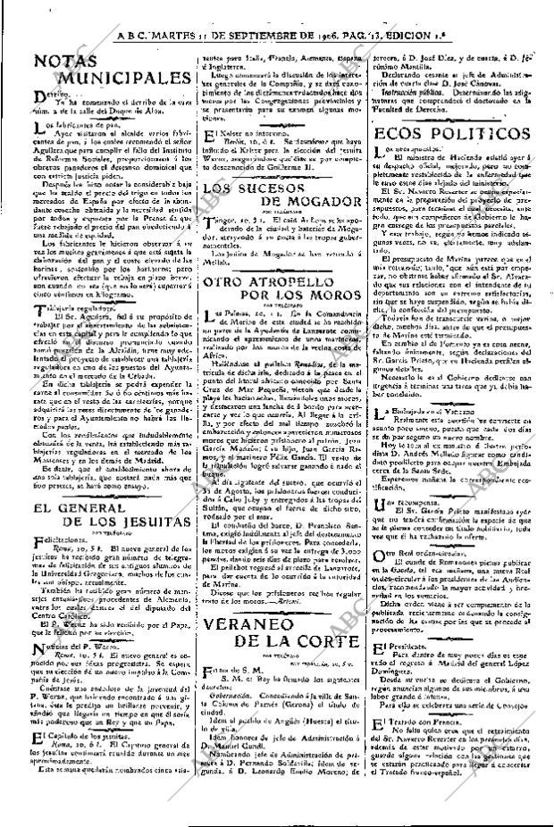 ABC MADRID 11-09-1906 página 13