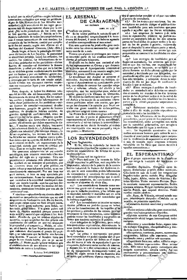 ABC MADRID 11-09-1906 página 5