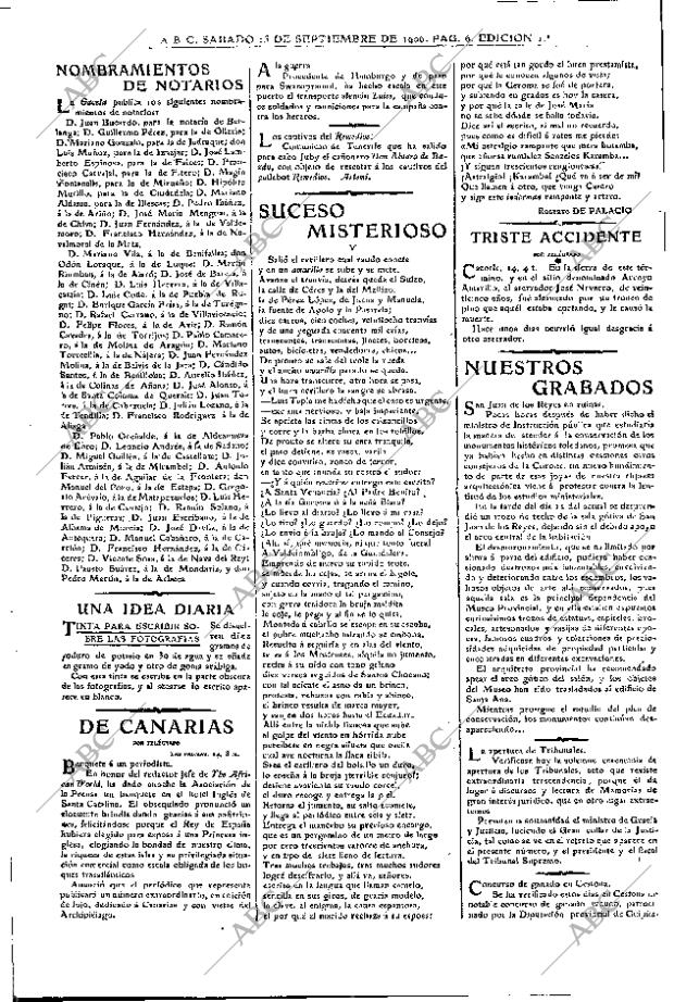 ABC MADRID 15-09-1906 página 6