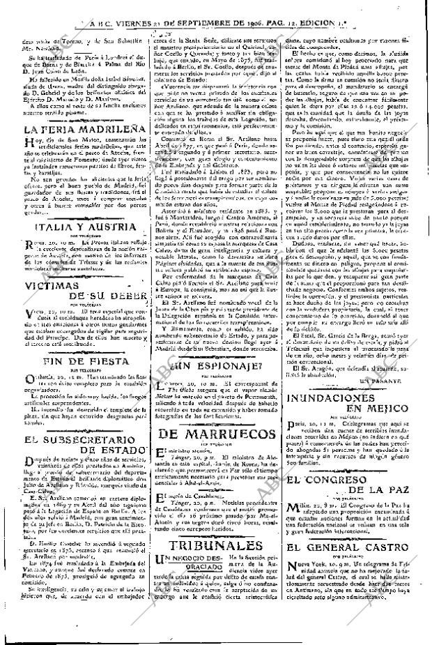 ABC MADRID 21-09-1906 página 12