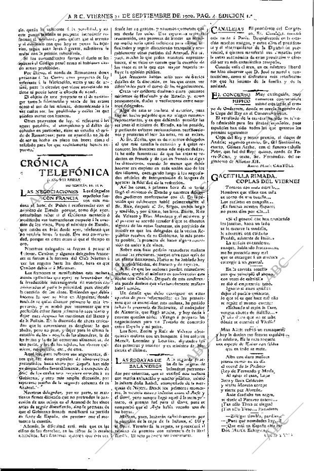 ABC MADRID 21-09-1906 página 4