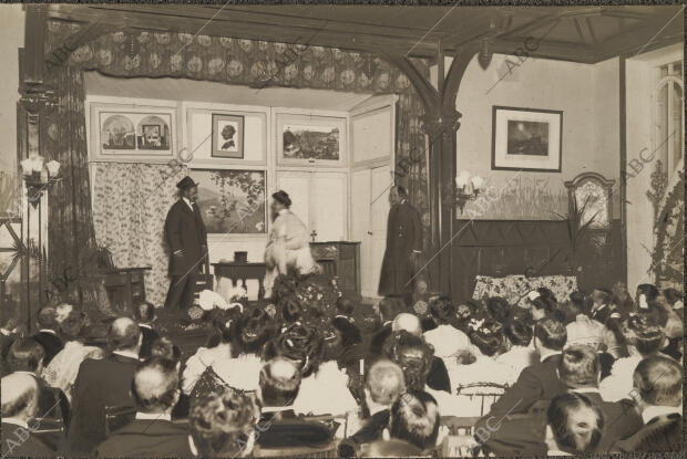 Velada teatral en el Palacio de los Marqueses de Santillana