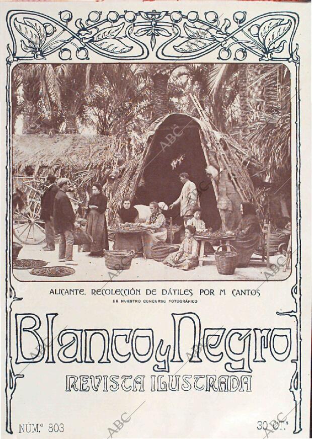 BLANCO Y NEGRO MADRID 22-09-1906 página 1