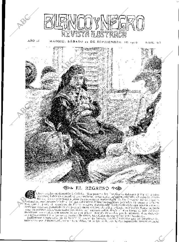 BLANCO Y NEGRO MADRID 22-09-1906 página 3