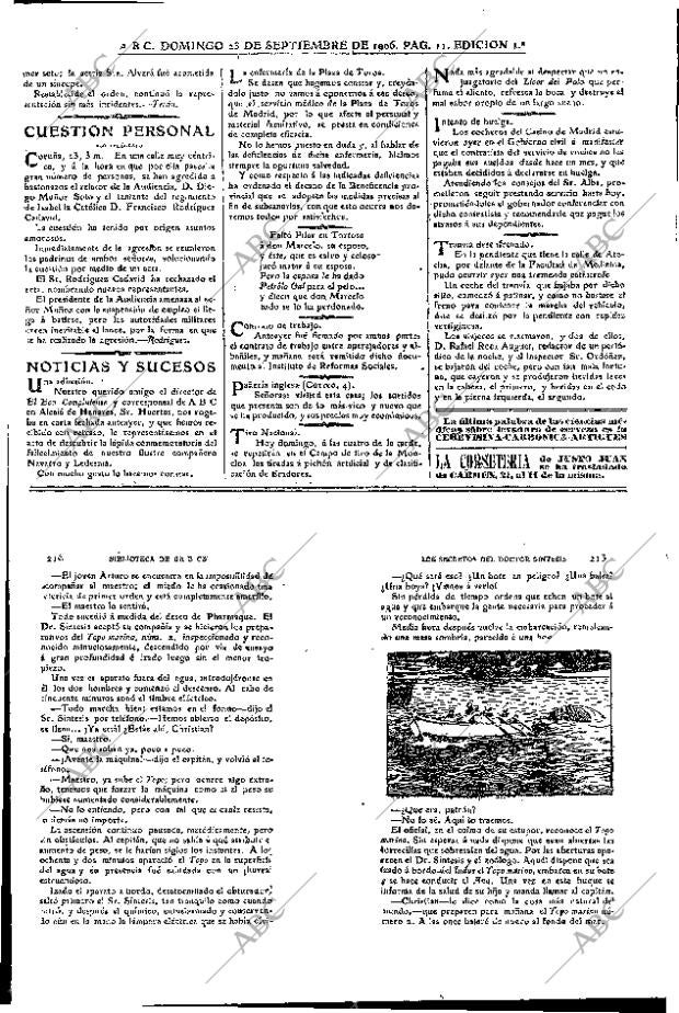 ABC MADRID 23-09-1906 página 11