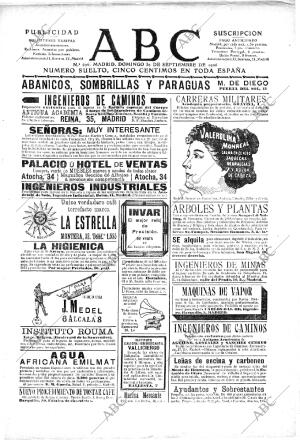 ABC MADRID 30-09-1906 página 1