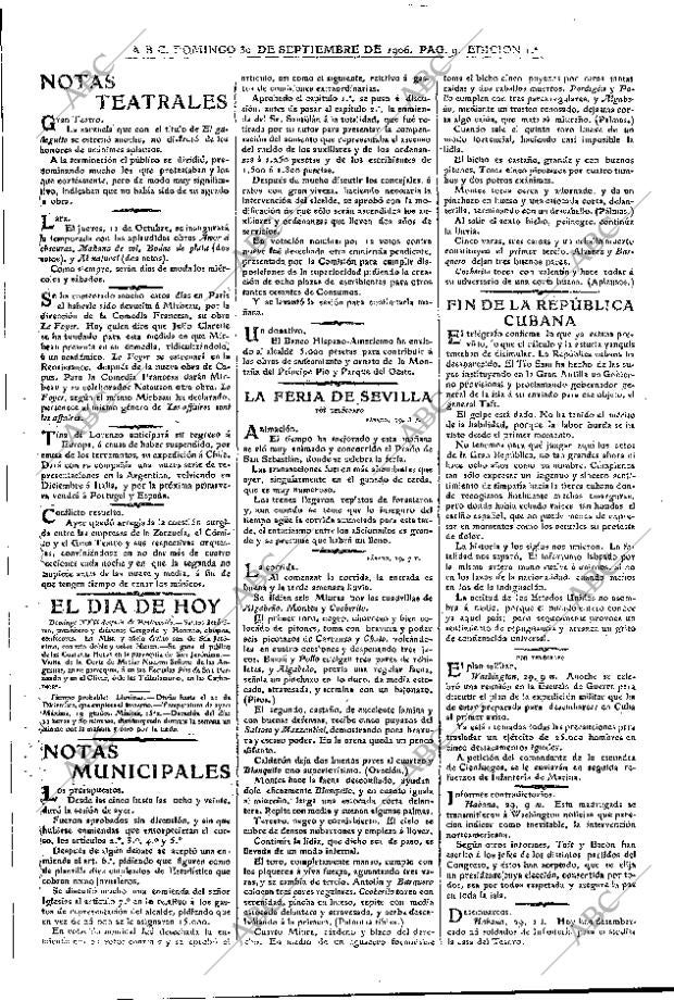 ABC MADRID 30-09-1906 página 9