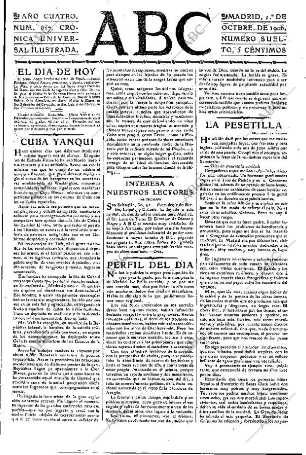 ABC MADRID 01-10-1906 página 3