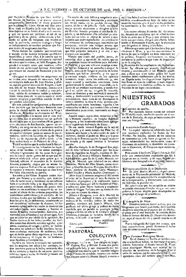 ABC MADRID 12-10-1906 página 6