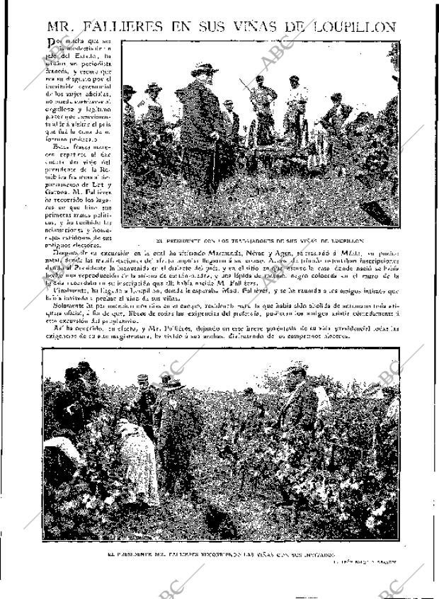 BLANCO Y NEGRO MADRID 13-10-1906 página 15