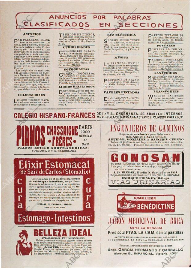 BLANCO Y NEGRO MADRID 13-10-1906 página 2