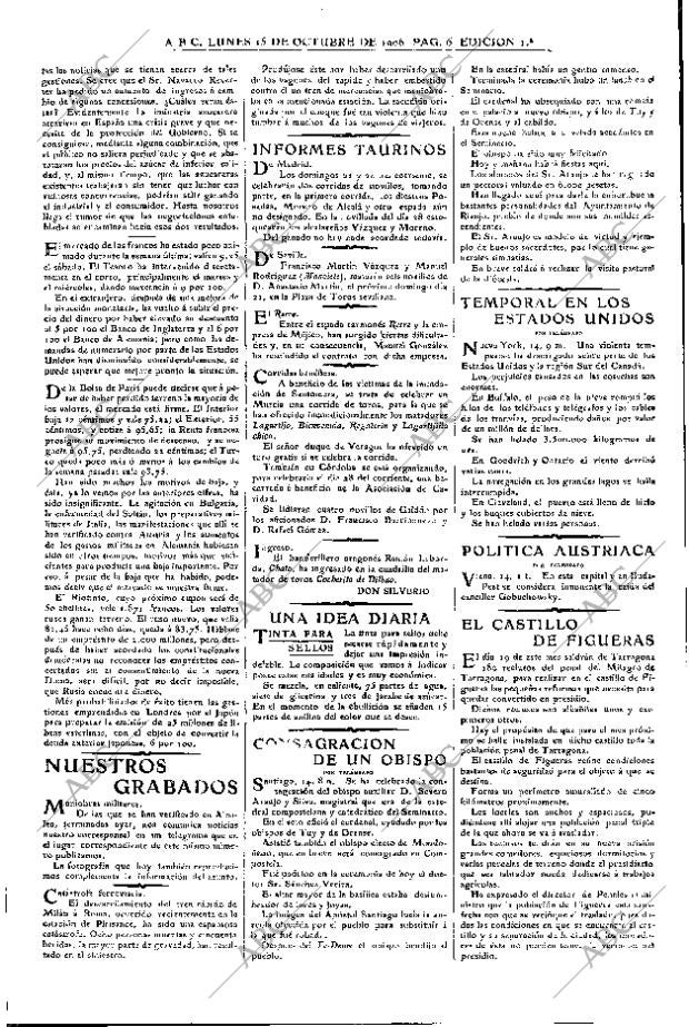 ABC MADRID 15-10-1906 página 6