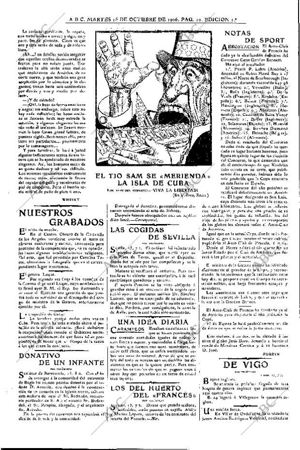 ABC MADRID 16-10-1906 página 10