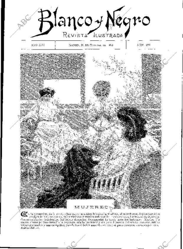 BLANCO Y NEGRO MADRID 20-10-1906 página 3