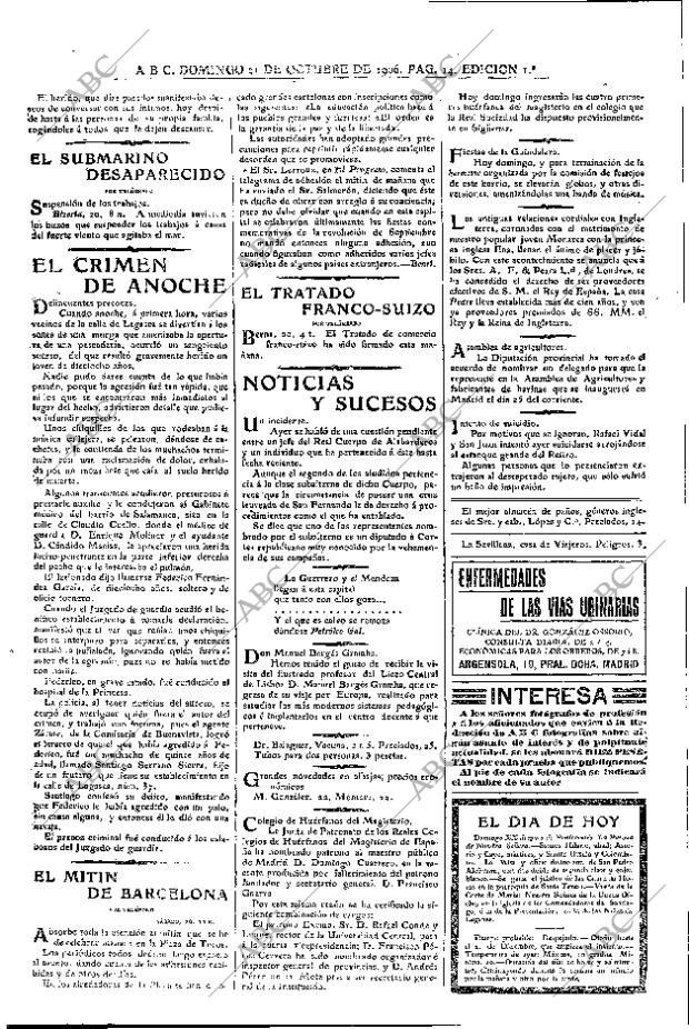 ABC MADRID 21-10-1906 página 14