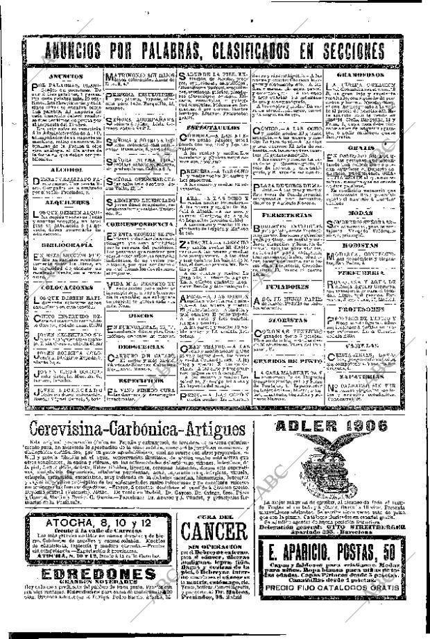 ABC MADRID 21-10-1906 página 2