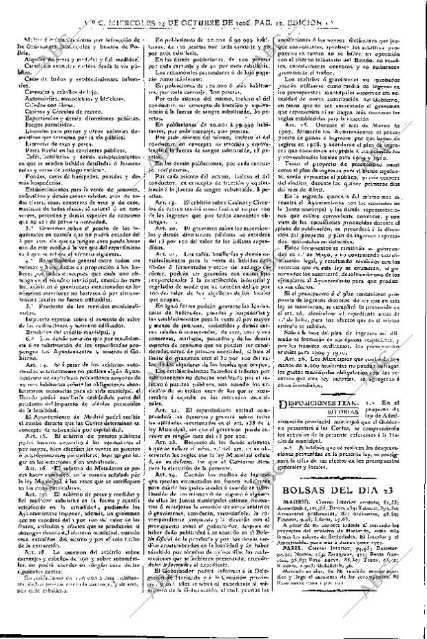 ABC MADRID 24-10-1906 página 12