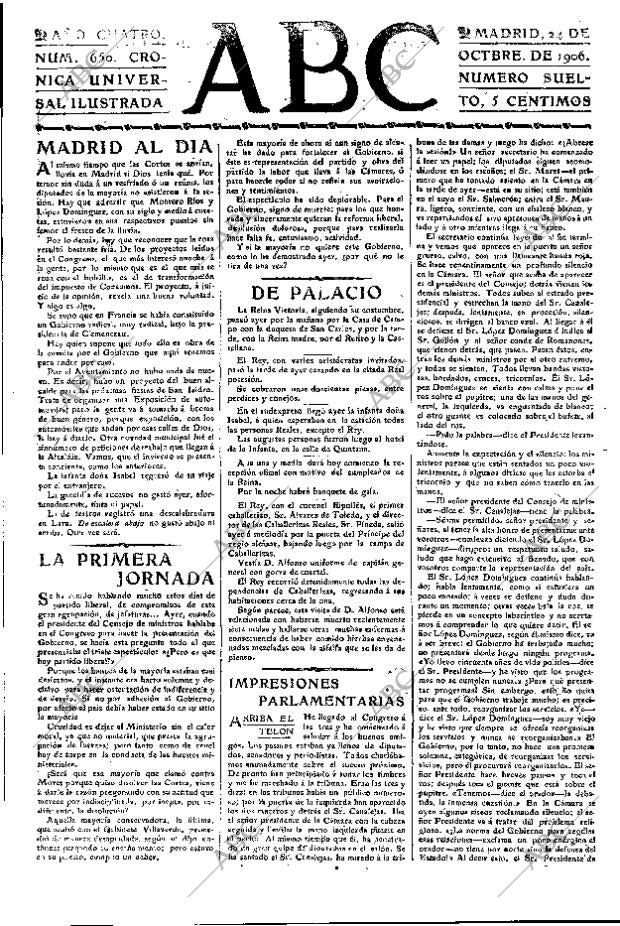 ABC MADRID 24-10-1906 página 3