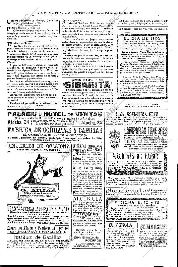ABC MADRID 30-10-1906 página 16