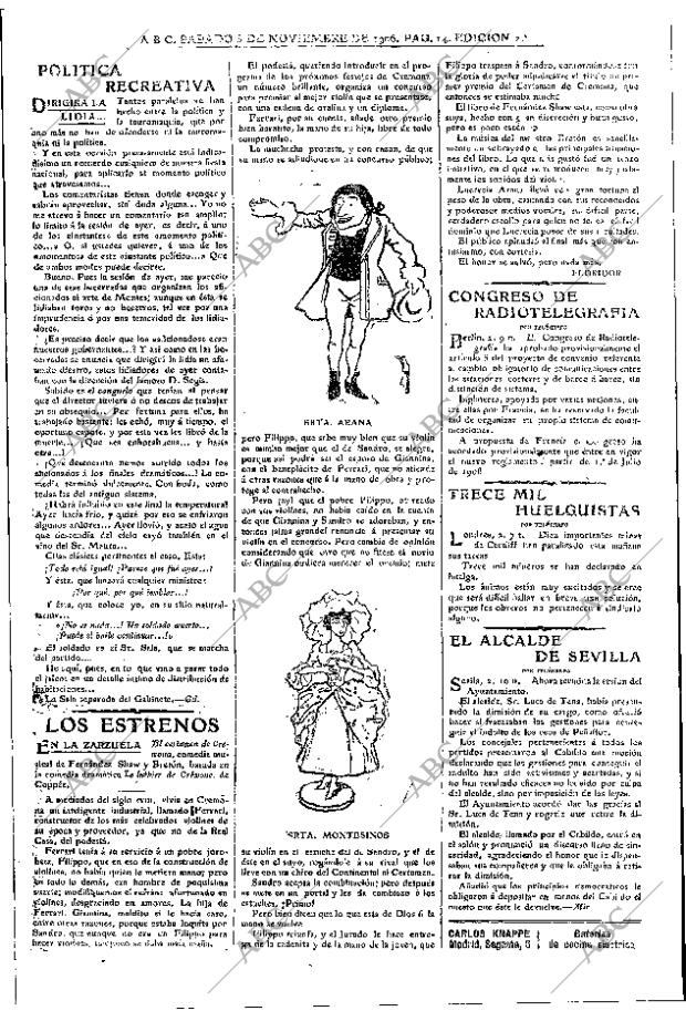 ABC MADRID 03-11-1906 página 14