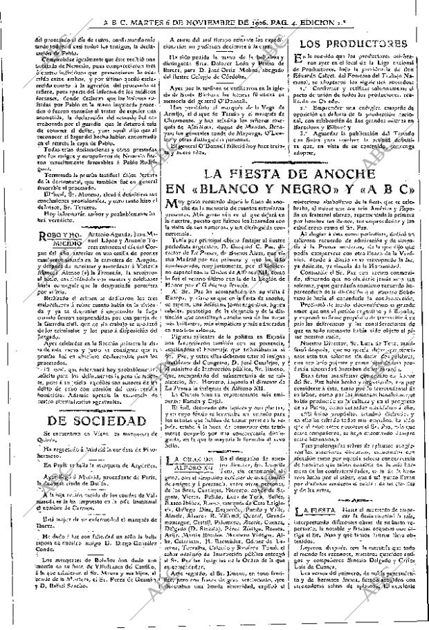 ABC MADRID 06-11-1906 página 4