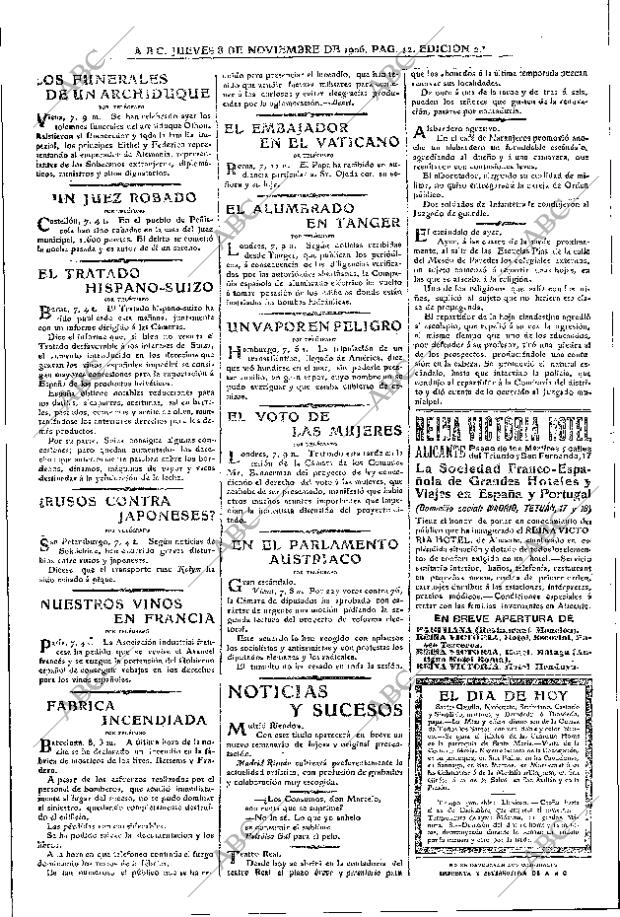 ABC MADRID 08-11-1906 página 12