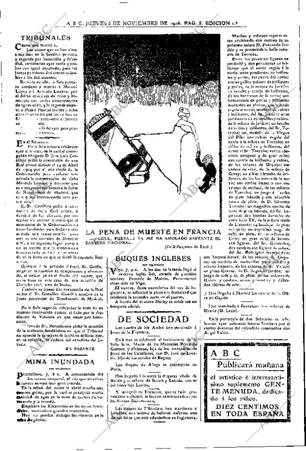 ABC MADRID 08-11-1906 página 8