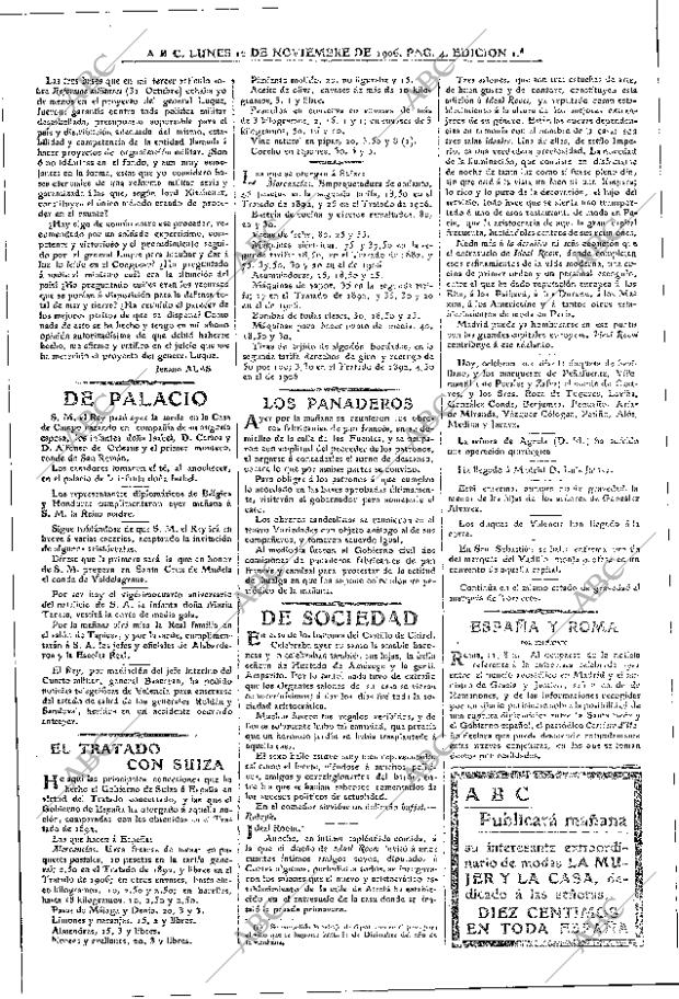 ABC MADRID 12-11-1906 página 4