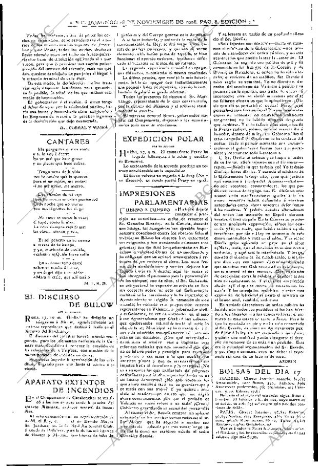 ABC MADRID 18-11-1906 página 8