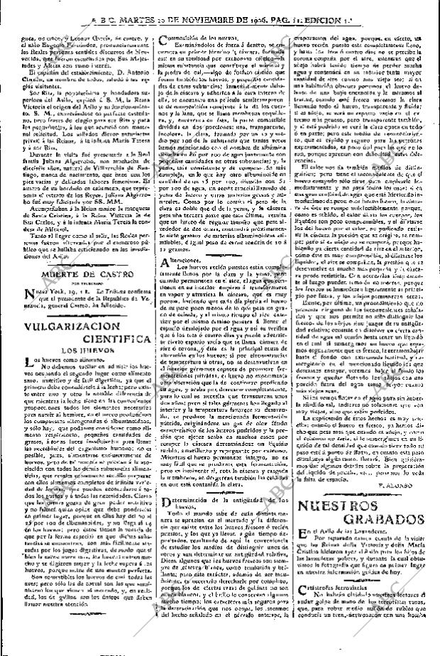 ABC MADRID 20-11-1906 página 11