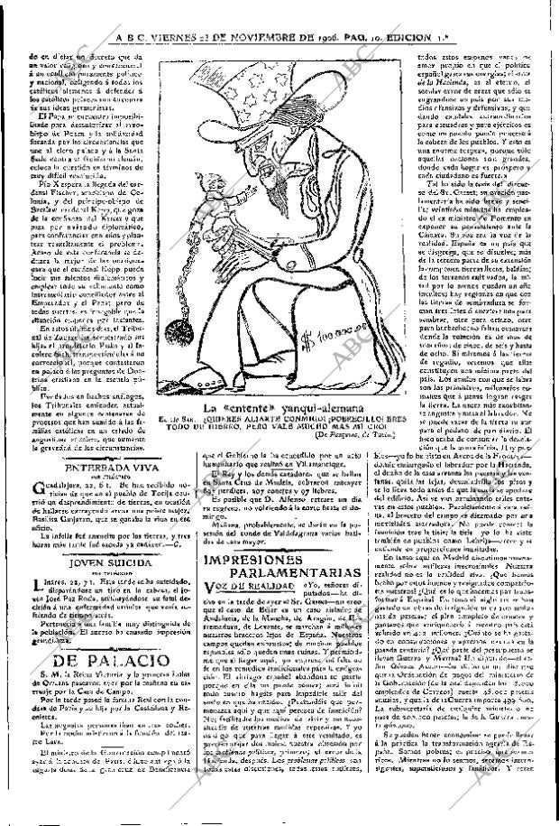 ABC MADRID 23-11-1906 página 10