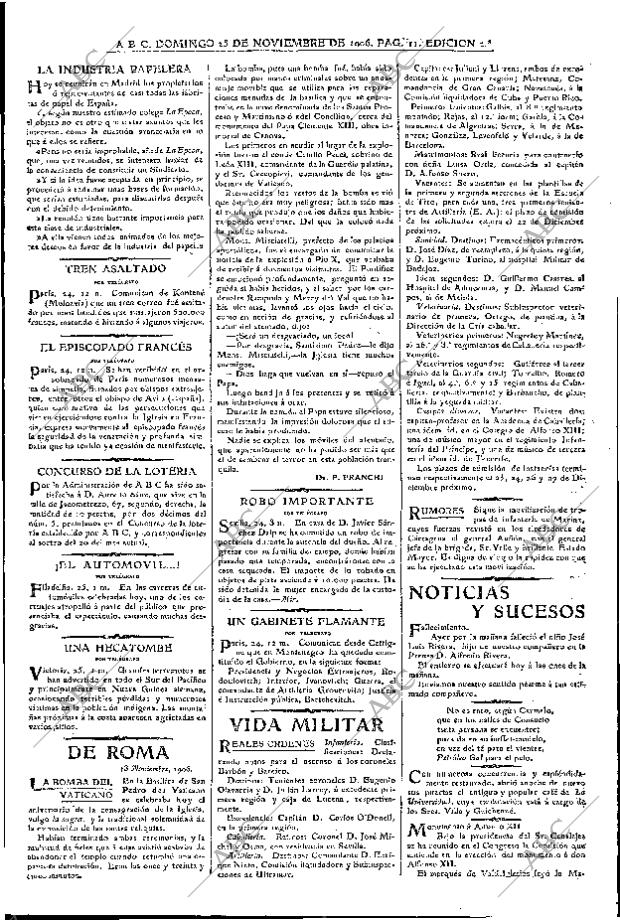 ABC MADRID 25-11-1906 página 11