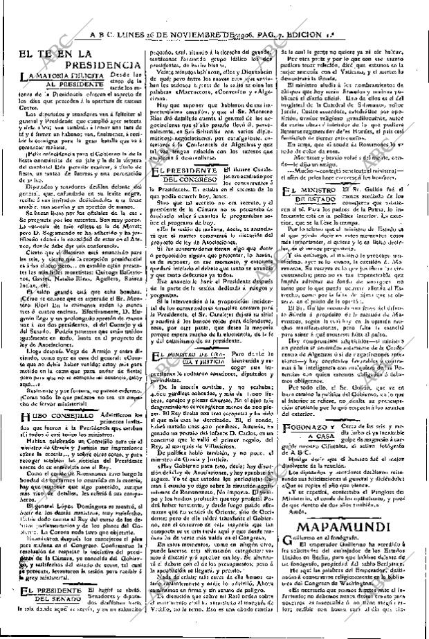 ABC MADRID 26-11-1906 página 7