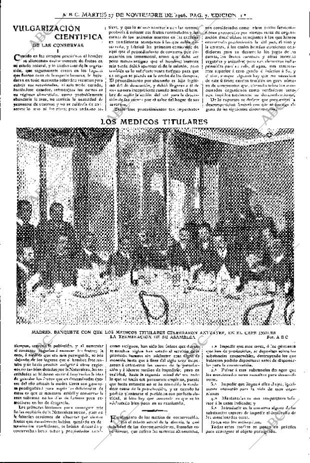 ABC MADRID 27-11-1906 página 7