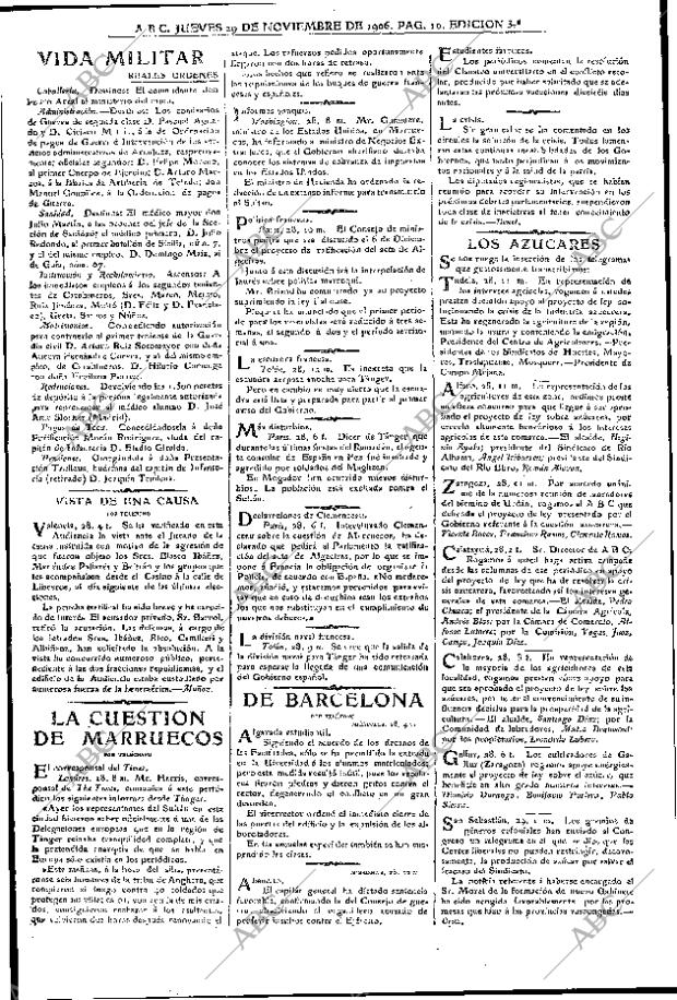ABC MADRID 29-11-1906 página 10