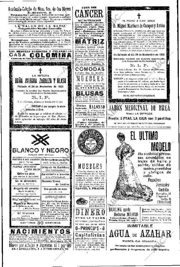 ABC MADRID 30-11-1906 página 16